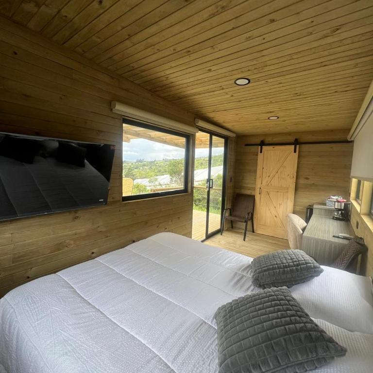 Lujosa cabaña cerca villa leyva - One-Bedroom House - 4