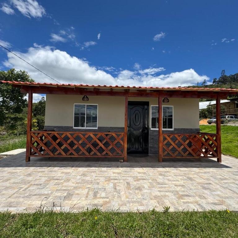 Cabaña de campo lujo villa leyva - One-Bedroom House - 1