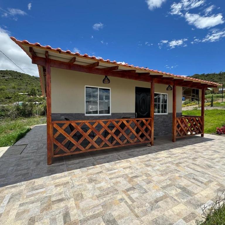 Cabaña de campo lujo villa leyva - One-Bedroom House - 7