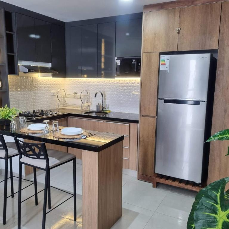 Dpto 1 dorm, 2 TVs, 2 AirCond, piscina & cowork - Apartamento de 1 dormitorio - 6