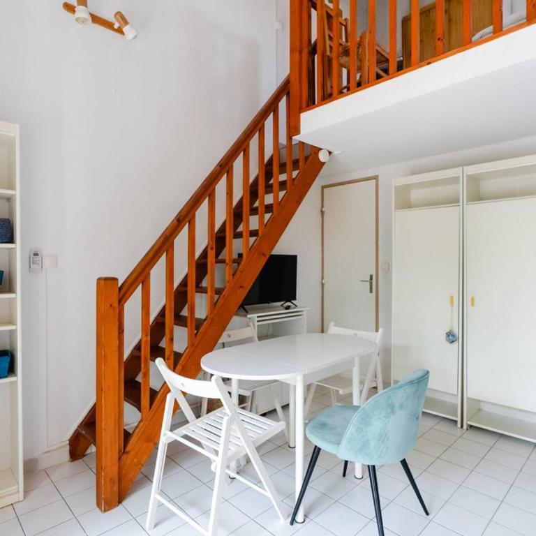 Pavillon Studio Mezzanine Climatisé Proche Plage avec Parking - FR-1-409A-37 - Villa - 6