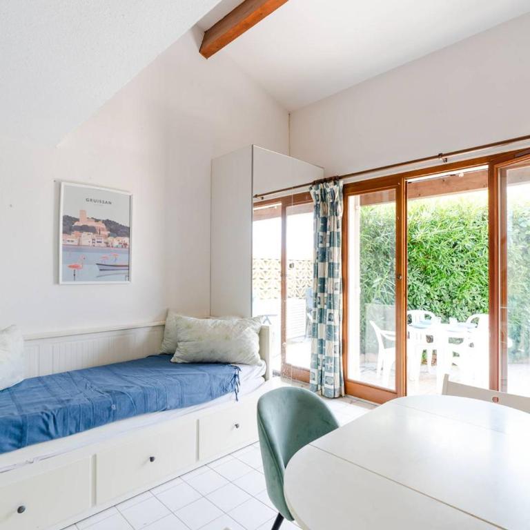 Pavillon Studio Mezzanine Climatisé Proche Plage avec Parking - FR-1-409A-37 - Villa - 12