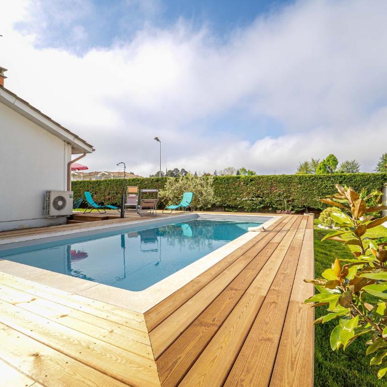 Maison à Mimizan avec jardin et piscine privée pour 6 personnes - FR-1-50-95 - Maison de Vacances - 1