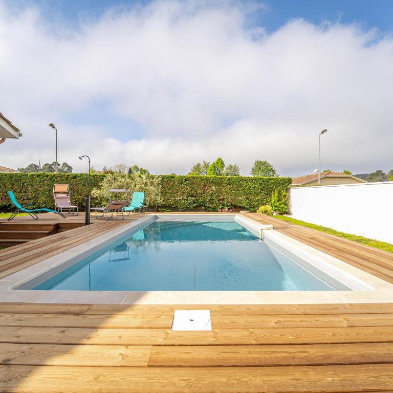 Maison à Mimizan avec jardin et piscine privée pour 6 personnes - FR-1-50-95 - Maison de Vacances - 14