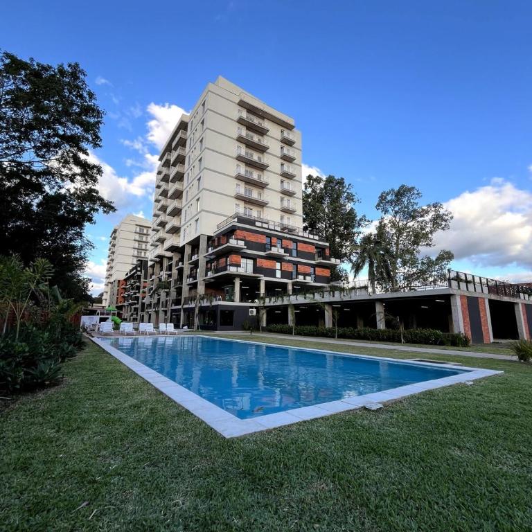 Moderno Dpto cerca del aeropuerto 1 dormitorio, Piscina, Gym, Cancha padel, CoWorking - Two-Bedroom Apartment - 18