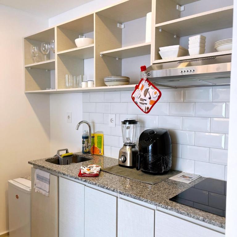 Moderno Dpto cerca del aeropuerto 1 dormitorio, Piscina, Gym, Cancha padel, CoWorking - Two-Bedroom Apartment - 9