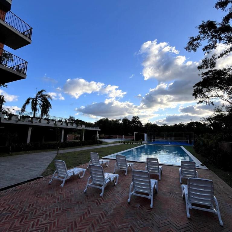 Moderno Dpto cerca del aeropuerto 1 dormitorio, Piscina, Gym, Cancha padel, CoWorking - Two-Bedroom Apartment - 41