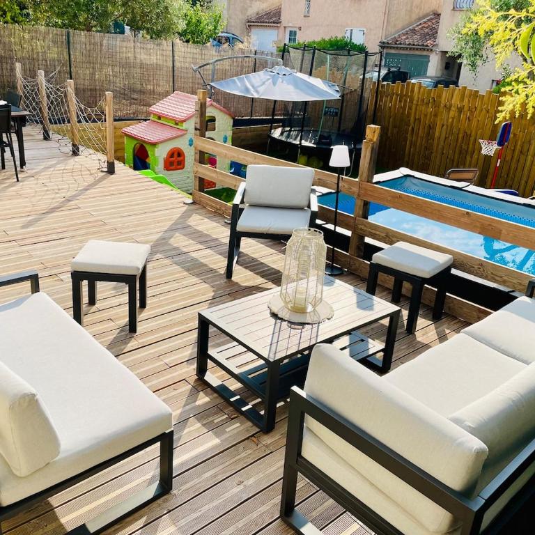 Maison familiale avec jardin et piscine - Haus mit 3 Schlafzimmern - 1