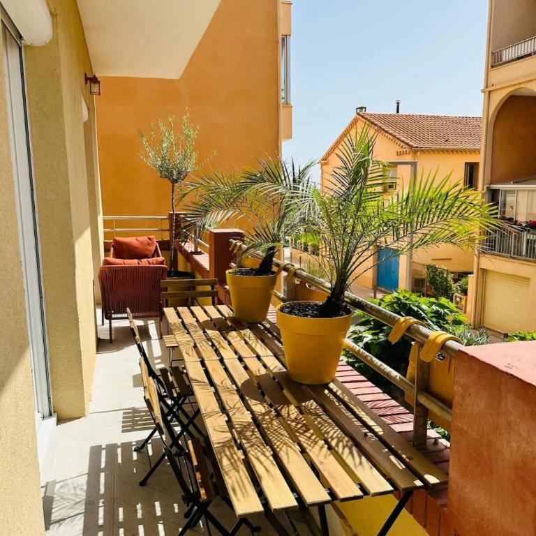 Valras-Loc L-Hippocampe, tout a pied - 2 chambres - Apartment - 23