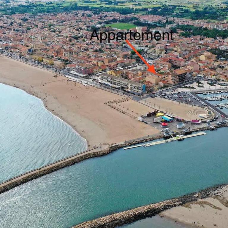 Valras-Loc L-Hippocampe, tout a pied - 2 chambres - Apartment - 17