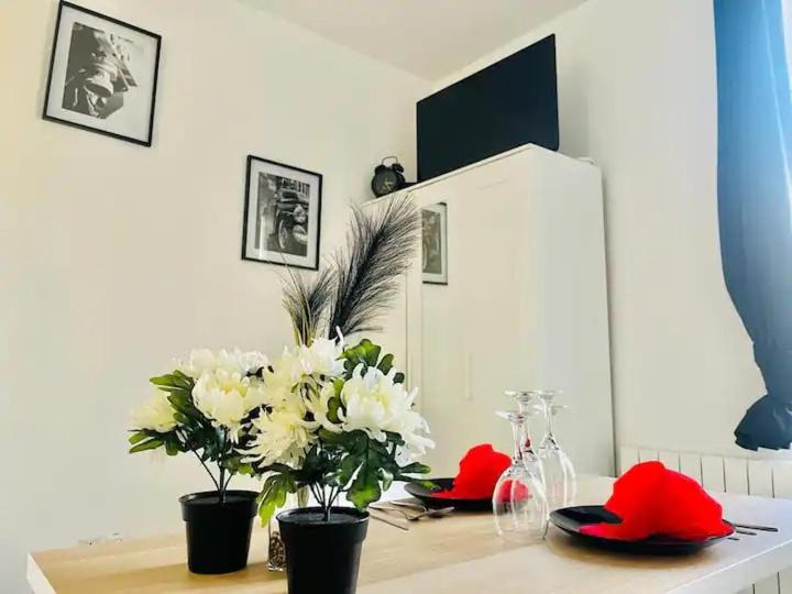 Tulipe 14 cocon romantique proche centre-ville - Apartment mit 1 Schlafzimmer - 4