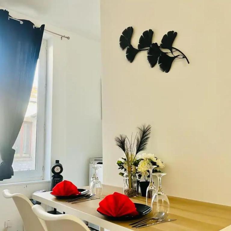 Tulipe 14 cocon romantique proche centre-ville - Apartment mit 1 Schlafzimmer - 10