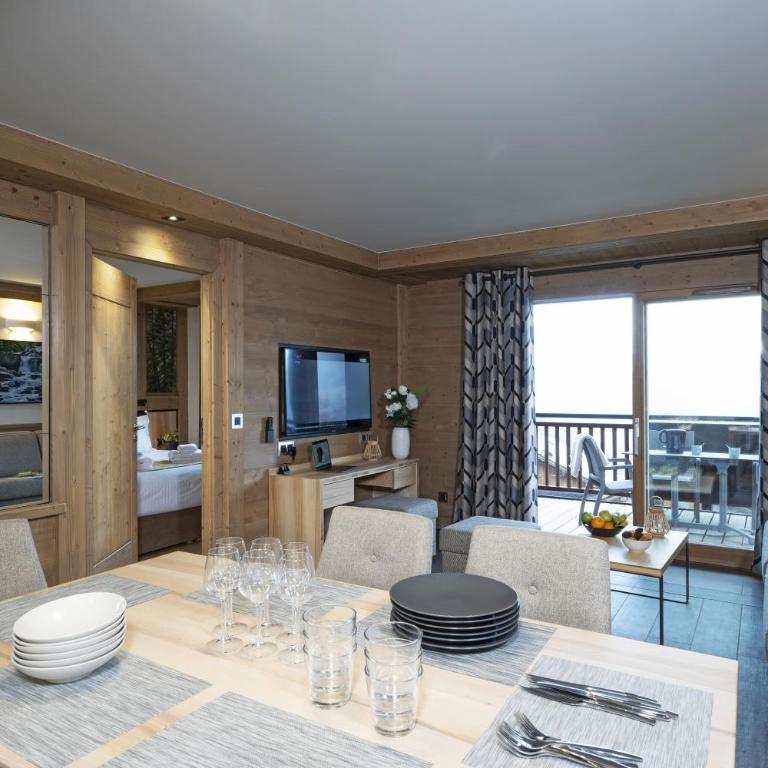 MGM Hôtels & Résidences - Résidence Alpen Lodge - Appartement 2 Chambres (6 Personnes) - Accès au Spa Inclus - 1