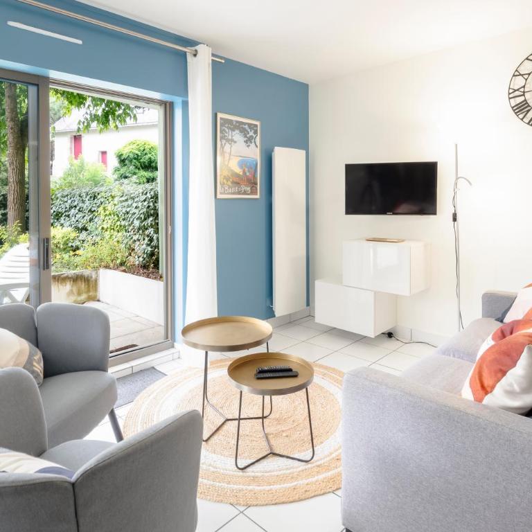 La Baule, 3 pièces, Les Palmiers - Appartement 2 Chambres - 4