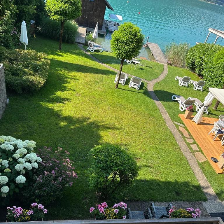 Zimmer am See - Doppelzimmer mit Gartenblick - 1