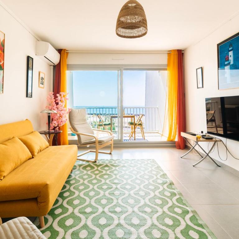 Appartement T2 Horizon Vue Mer Palavas - Appartement 1 Chambre - Vue sur Mer - 6