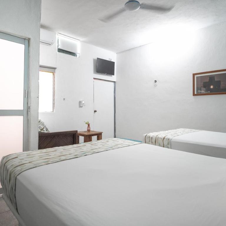 Hotel Posada Aurora - Standard Double Room with Two Double Beds - 5