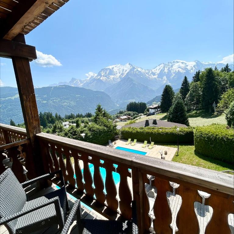 Hôtel Arbois Bettex - Chambre Deluxe - Vue sur Mont-Blanc - 1