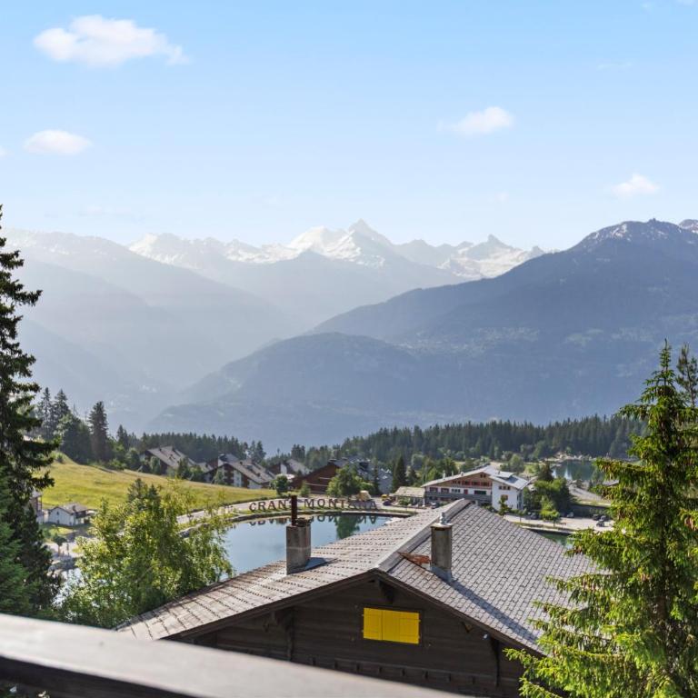 Piscine, Ski & Vue sur le lac - Crans 6 pers - Appartement 3 Chambres - 1