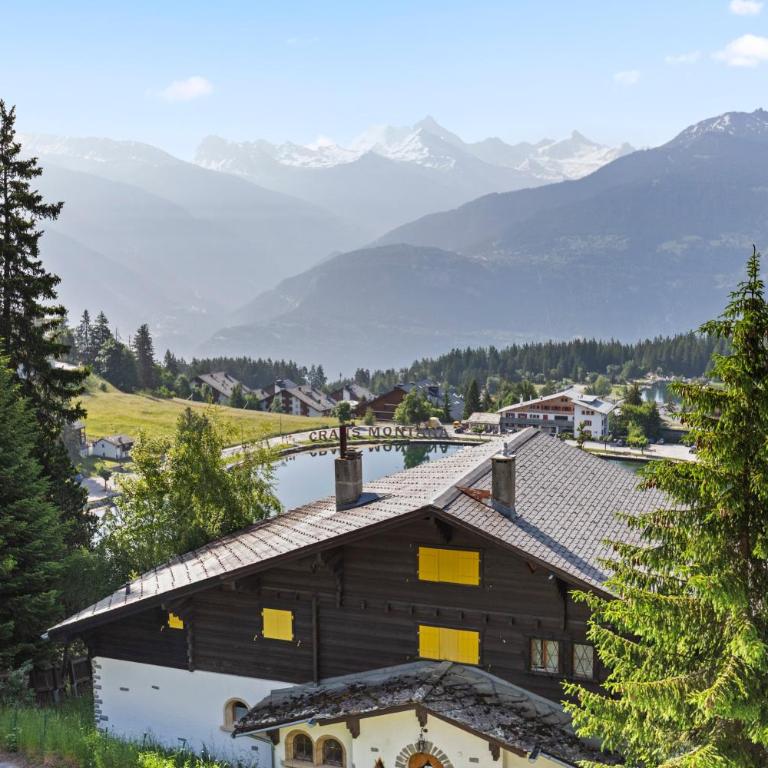 Piscine, Ski & Vue sur le lac - Crans 6 pers - Appartement 3 Chambres - 44