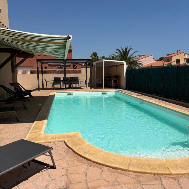 Villa avec piscine a 6 min du port Saint-Cyprien - Villa mit privatem Pool - 20