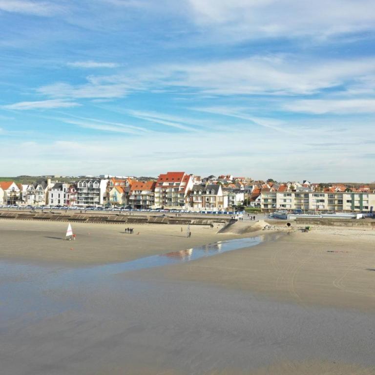 Appartement La Bourdonnière - situé à Wimereux - 4 pers - bord de l'eau - vue mer - Apartment mit 2 Schlafzimmern - 3