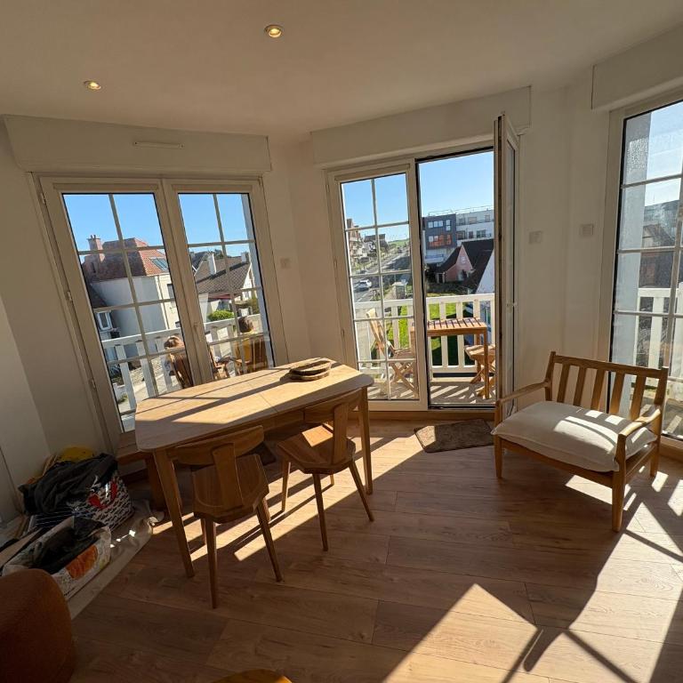 Appartement vue mer situé 148 rue Carnot à Wimereux - 4 pers - Standard Apartment mit 2 Schlafzimmern - 2