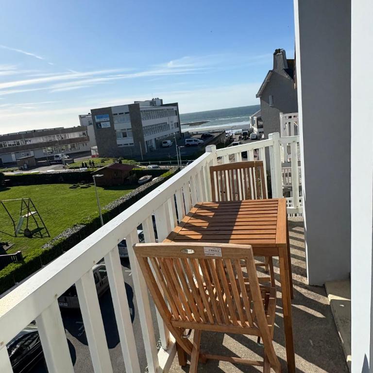 Appartement vue mer situé 148 rue Carnot à Wimereux - 4 pers - Standard Apartment mit 2 Schlafzimmern - 11