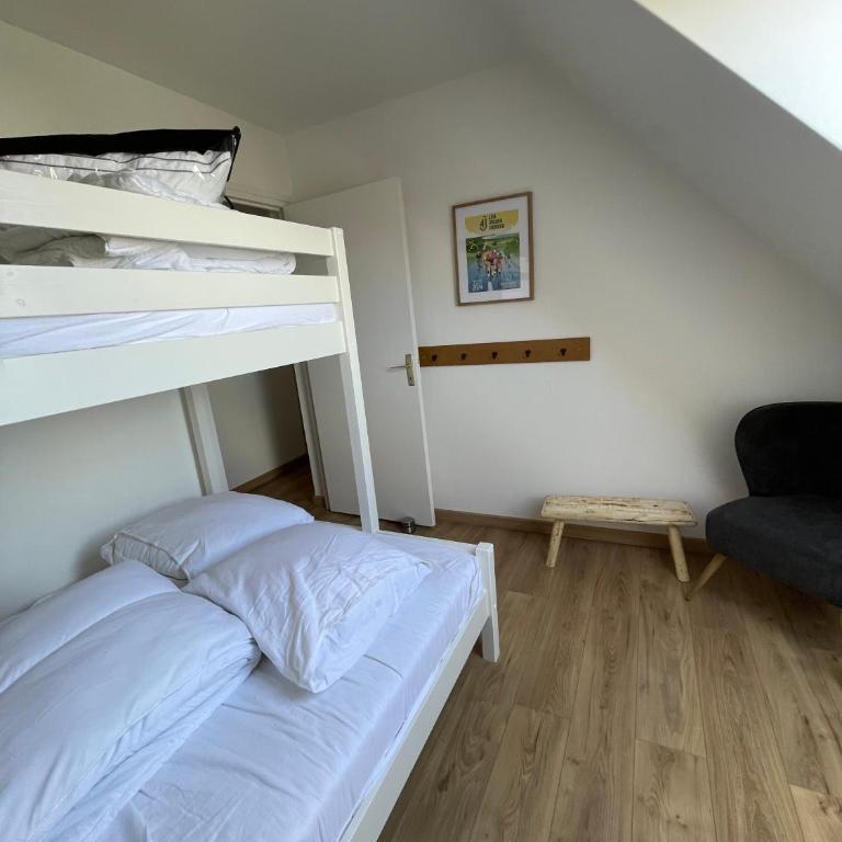 Appartement vue mer situé 148 rue Carnot à Wimereux - 4 pers - Standard Apartment mit 2 Schlafzimmern - 23