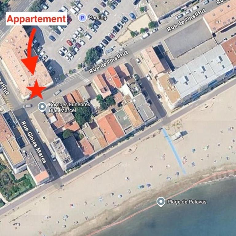Duplex situé a palavas les flots à 1 minute de la mer - Appartement 2 Chambres - 30