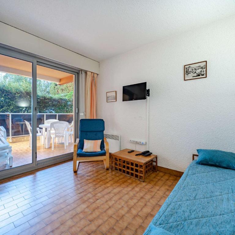 Studio pour 4 avec Wi-Fi illimité, vue mer depuis la terrasse - FR-1-827-40 - Studio - 2