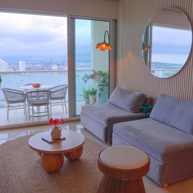 Disfruta el espectáculo de la bahía - One-Bedroom Apartment - 1