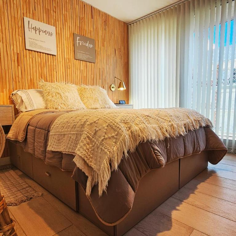 Depto Marina - Depto Edificio Royal Park Zona La Perla Con Vista al Mar y Amenities Para 4 PAX - Hola Sur - Apartamento de 1 dormitorio - 9