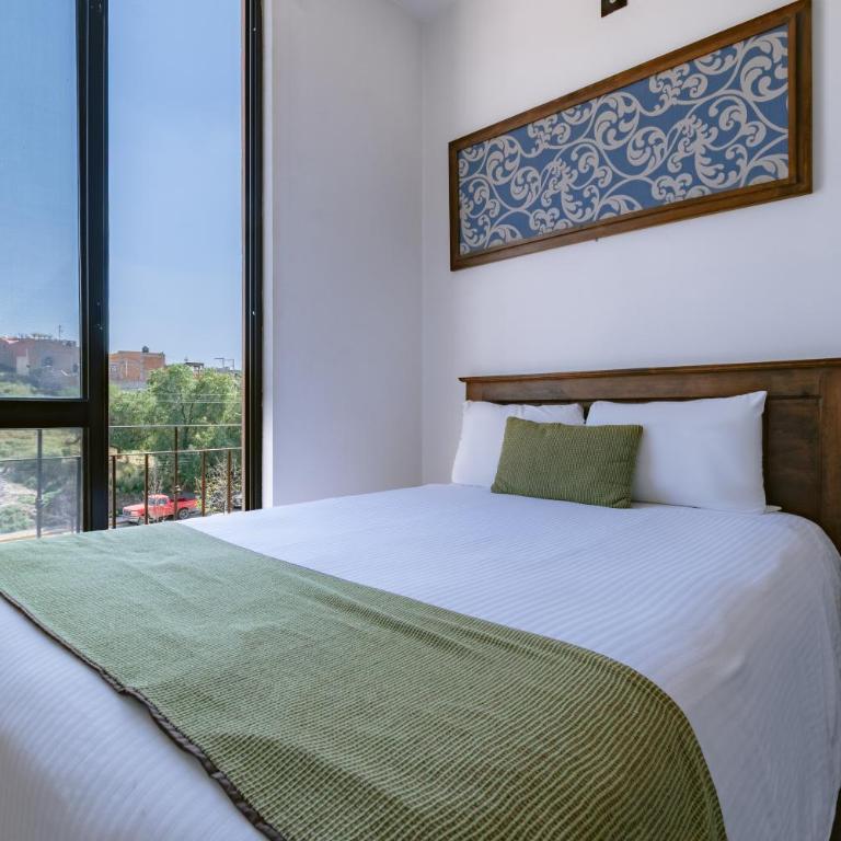 Hotel La Estación - Habitación Doble Estándar con 2 camas dobles - 25