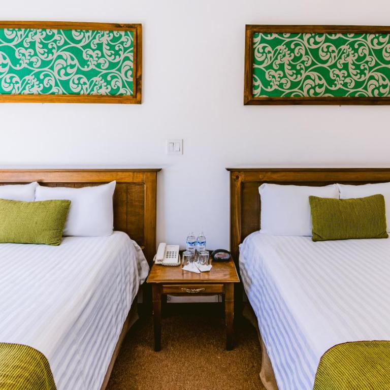 Hotel La Estación - Habitación Doble Estándar con 2 camas dobles - 34