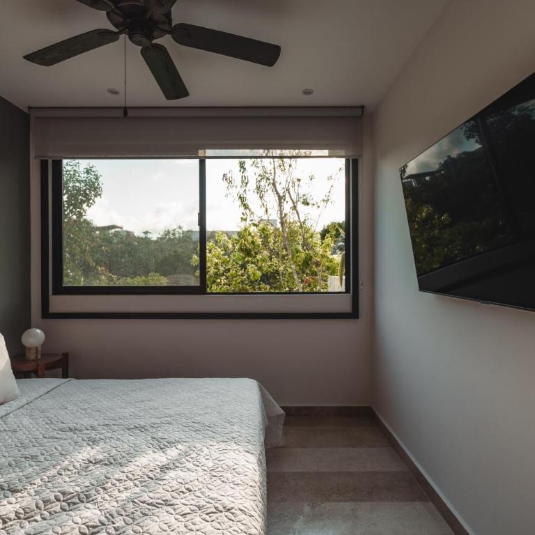 Premium Condo with Rooftop Pool, Gym, Coworking, Cinema - Apartamento Deluxe de 2 dormitorios con balcón - 19