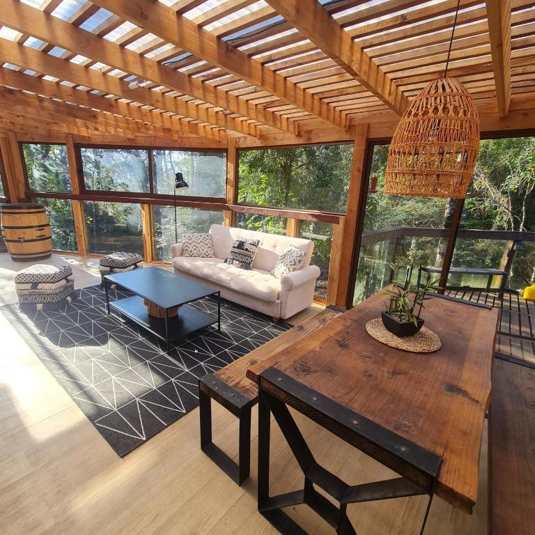 CASA CON TINAJA, PISCINA Y QUINCHO - Pucón - Three-Bedroom Vacation Home - 6