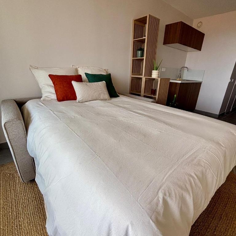 Studio moderne et lumineux avec balcon vue mer à Bandol - Appartement 1 Chambre - 4
