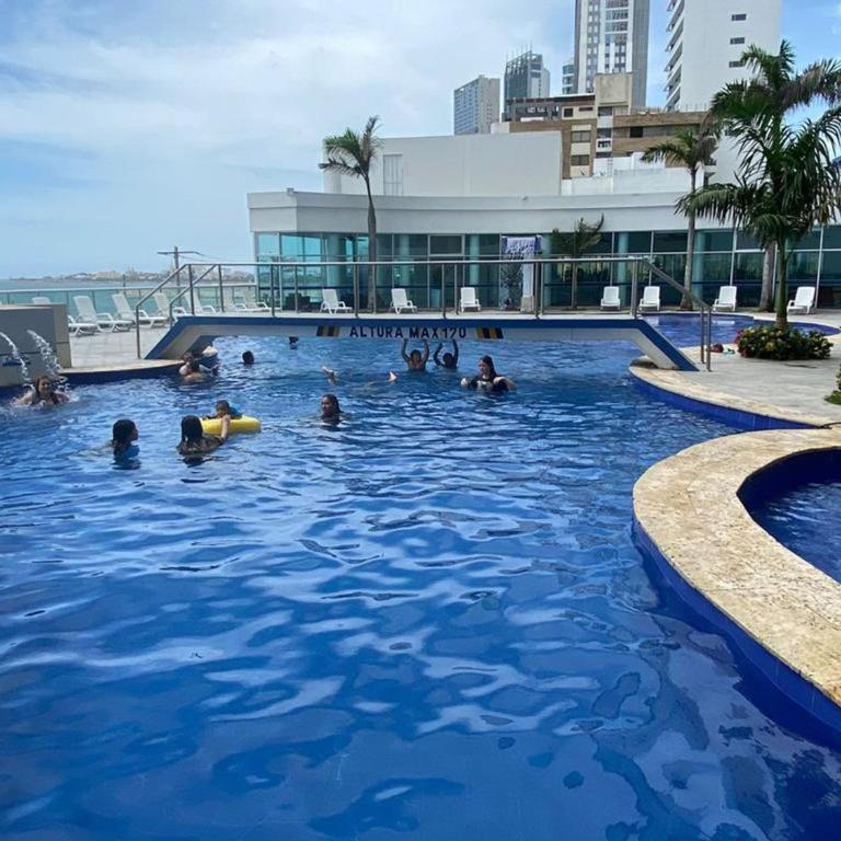 2 Bedroom Beachfront Apartment 2P1-Al2 With Pool And WIFI - Apartment - 53