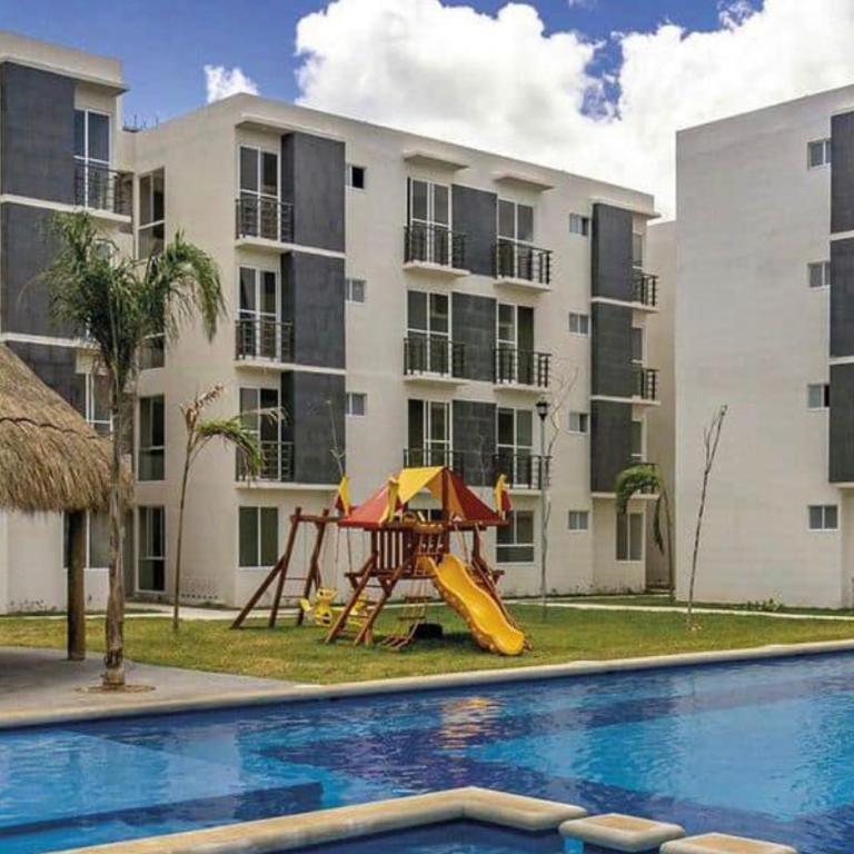 Departamento compartido Cerca del Tren Maya y la Playa - Two-Bedroom Apartment - 21