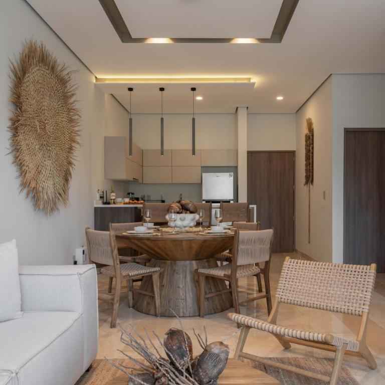 2BR in Tulum Hotel Zone - SPA Jacuzzi - FREE Beach Club Access - Apartamento Deluxe de 2 dormitorios con vistas al jardín - 16