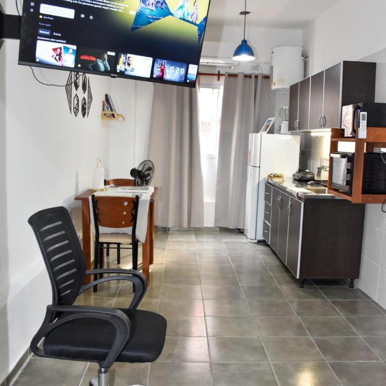 Departamento en Planta baja, centrico, cochera cubierta Sarmiento265apart D7 - Apartamento de 1 dormitorio - 40