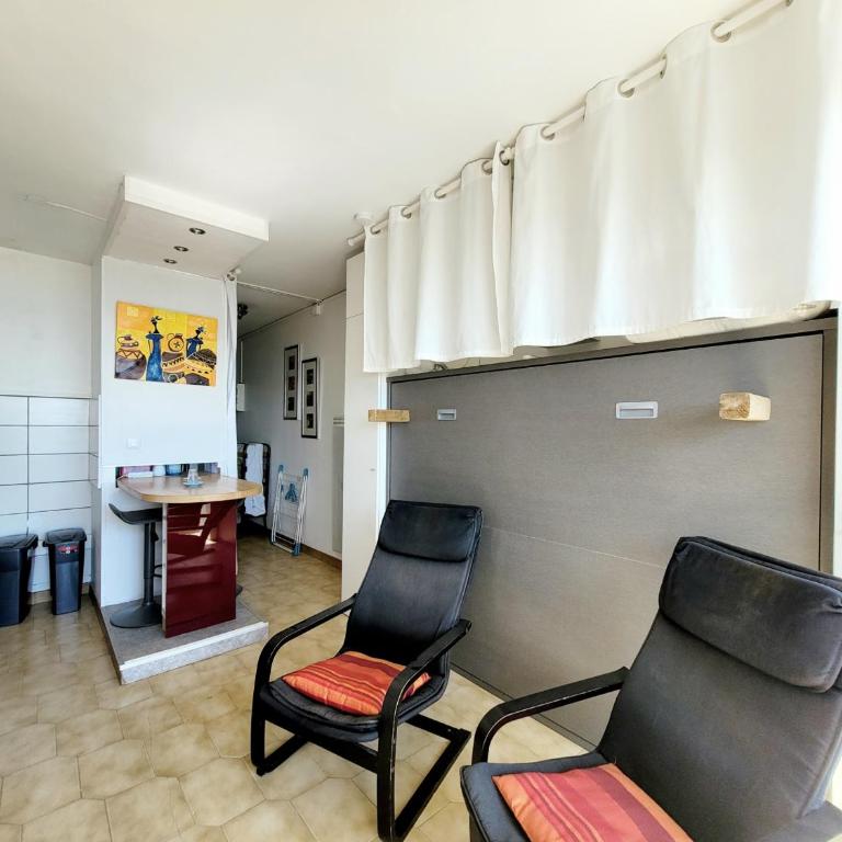 Canet-en-Roussillon - Studio 2 pers - Vue mer - Résidence calme - FR-1-794-133 - Studio - 5