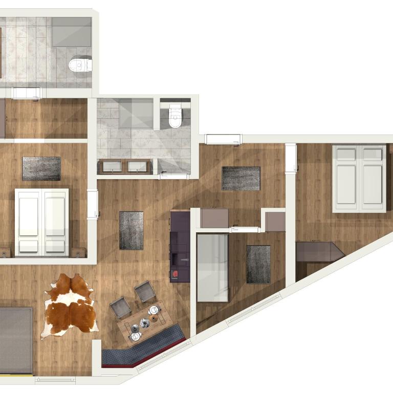 Cabin8 Alpine Flair Apartments - Apartment mit 3 Schlafzimmern - 9