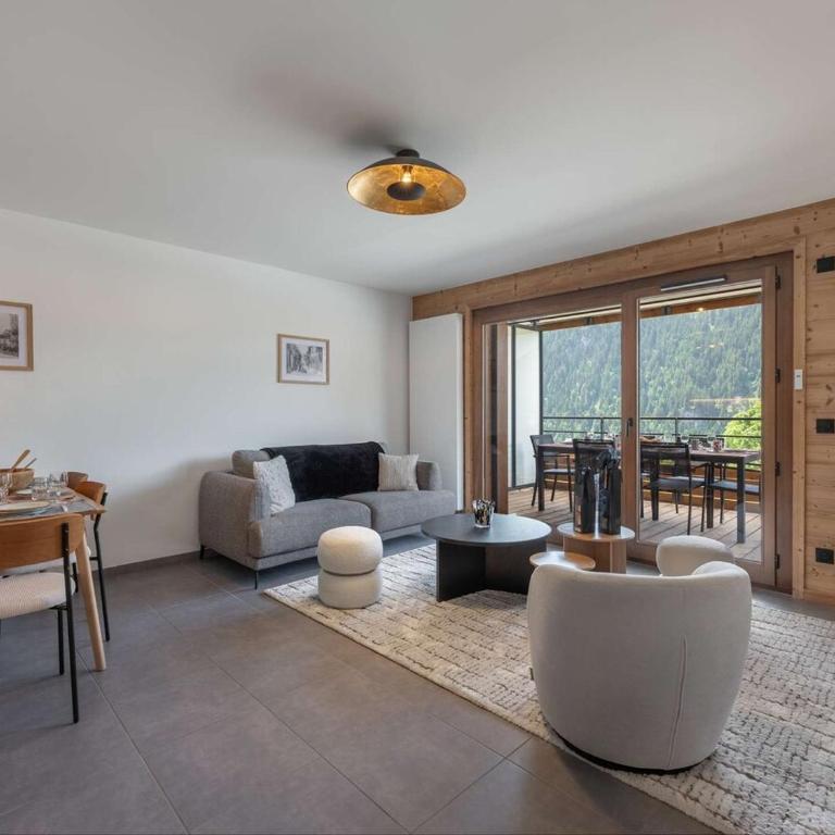 Apt Art Mony 107 - BO Immobilier -Châtel Multipass Vacances été 2026 en option au tarif de 4euros par jour et par personne - Three-Bedroom Apartment - 7