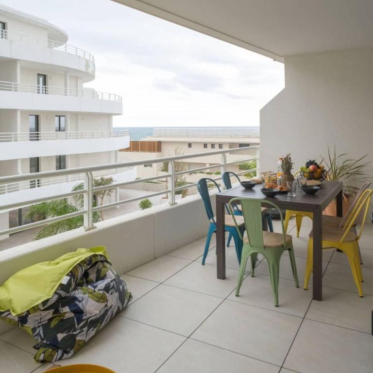 Valras-Loc Archipel Panarea Terrasse et Vue Mer - Deluxe Apartment - 11