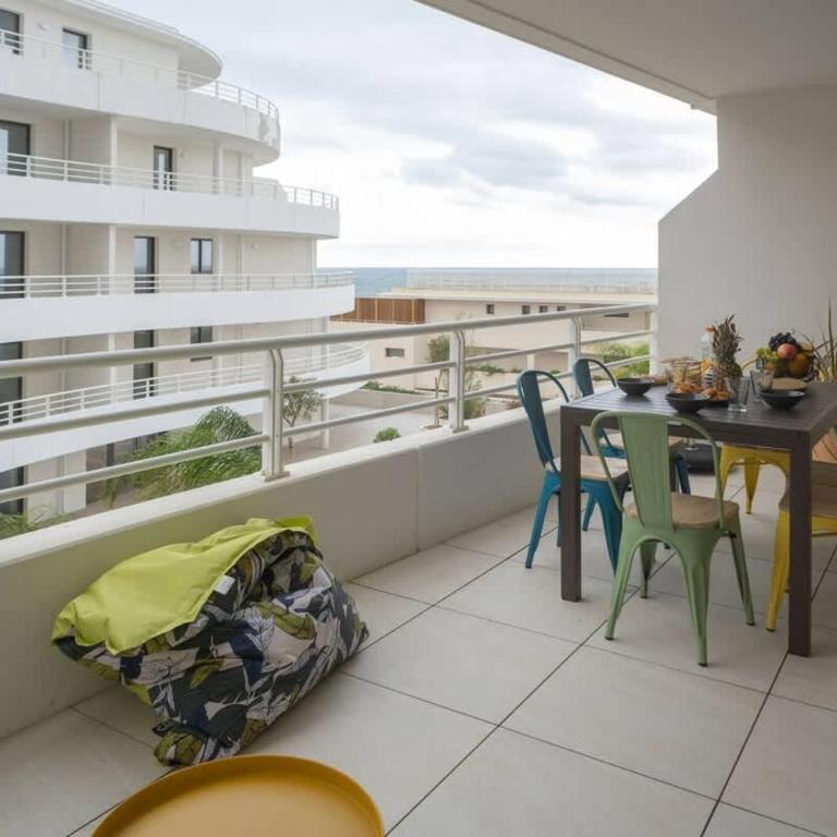 Valras-Loc Archipel Panarea Terrasse et Vue Mer - Deluxe Apartment - 13