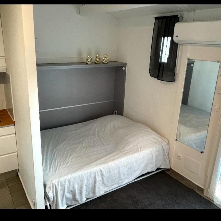 Appartement à 100m du village naturiste,tout équipé, climatisé,place parking - One-Bedroom Apartment - 7