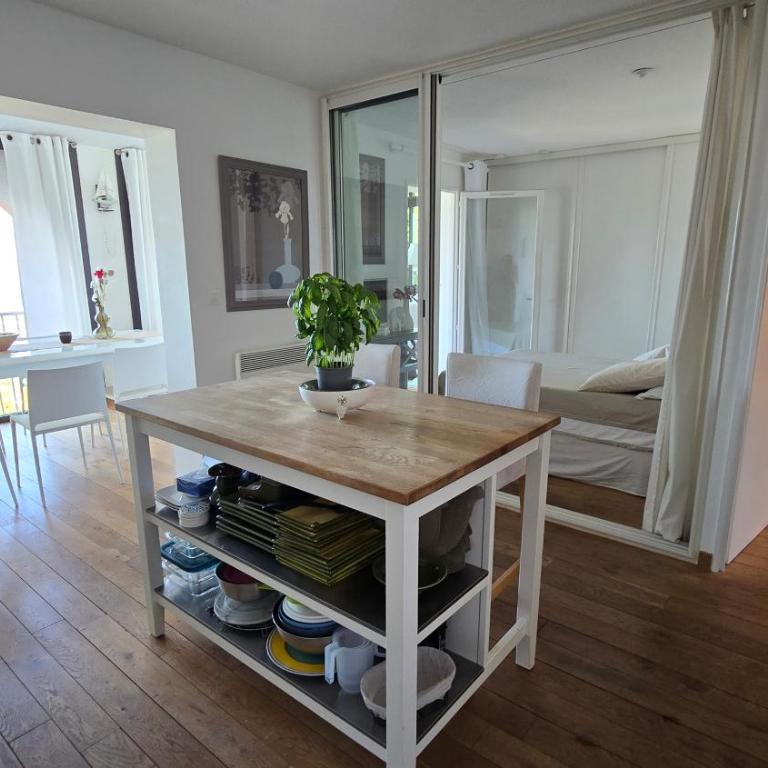 Jardin d azur Magnifique vue mer et piscine classé en 3 étoiles - Maison 2 Chambres - 8
