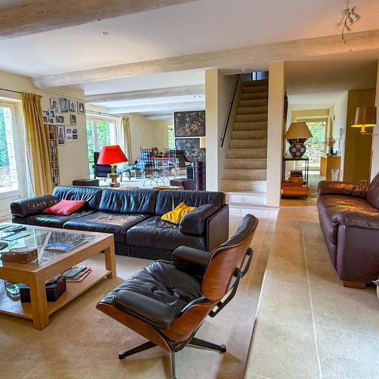Mas à Gordes avec piscine et vue incroyable à 800 m du village - Villa Deluxe - 4